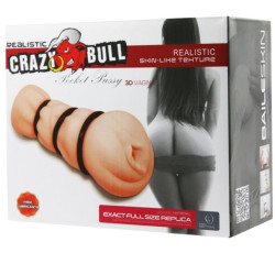 CRAZY BULL - MASTURBATOR POCHWY Z PIERSCIENIAMI