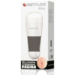 PRETTY LOVE - KITTY BIALY MASTURBATOR POCHWY