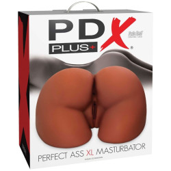 PDX PLUS - BRAZOWY MASTURBATOR PERFECT ASS XL Z PODWOJNYM WEJSCIEM