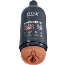 PDX PLUS - STROKER MASTURBATOR DYSKRETNA KONSTRUKCJA BUTELKI MILK ME HONEY CANDY SZAMPON