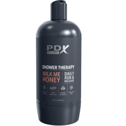 PDX PLUS - STROKER MASTURBATOR DYSKRETNA KONSTRUKCJA BUTELKI MILK ME HONEY CANDY SZAMPON