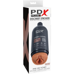 PDX PLUS - STROKER MASTURBATOR DYSKRETNA KONSTRUKCJA BUTELKI MILK ME HONEY CANDY SZAMPON