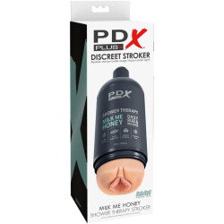 PDX PLUS - STROKER MASTURBATOR DYSKRETNY DESIGN BUTELKI SZAMPONU MILK ME HONEY