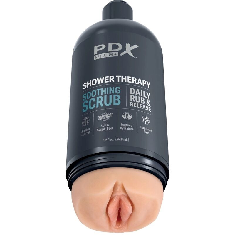 PDX PLUS - STROKER MASTURBATOR DYSKRETNA BUTELKA KOJACY SZAMPON DO PEELINGOWANIA