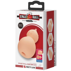 CRAZY BULL - MASTUBADOR W KSZTALCIE PIERSI TYPYWY