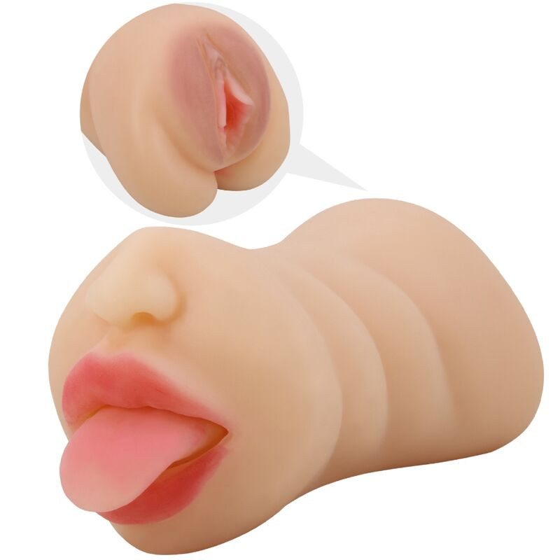 CRAZY BULL - SARAH MASTUBADOR EN FORMA DE VAGINA DOBLE ENTRADA CRAZY BULL - SARAH MASTUBADOR EN FORMA DE VAGINA DOBLE ENTRADA