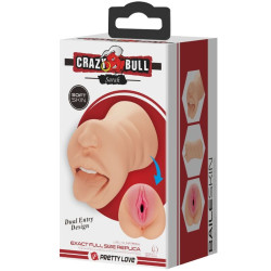 CRAZY BULL - SARAH MASTUBADOR W KSZTALCIE POCHWY PODWÓJNY WSTEP