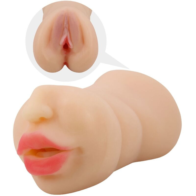 CRAZY BULL - ZOEY MASTUBADOR EN FORMA DE VAGINA DOBLE ENTRADA CRAZY BULL - ZOEY MASTUBADOR EN FORMA DE VAGINA DOBLE ENTRADA