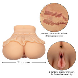 CALEXOTICS - DZIEWCZYNA Z PEEP SHOW PODWÓJNY REALISTYCZNY MASTURBATOR MIESNI