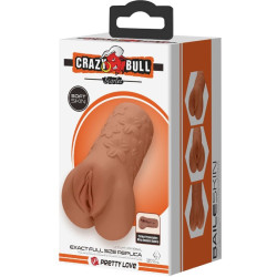CRAZY BULL - SZKARŁATNY WZÓR POCHWY I ODBYTU Z MIĘSEM KWIATÓW