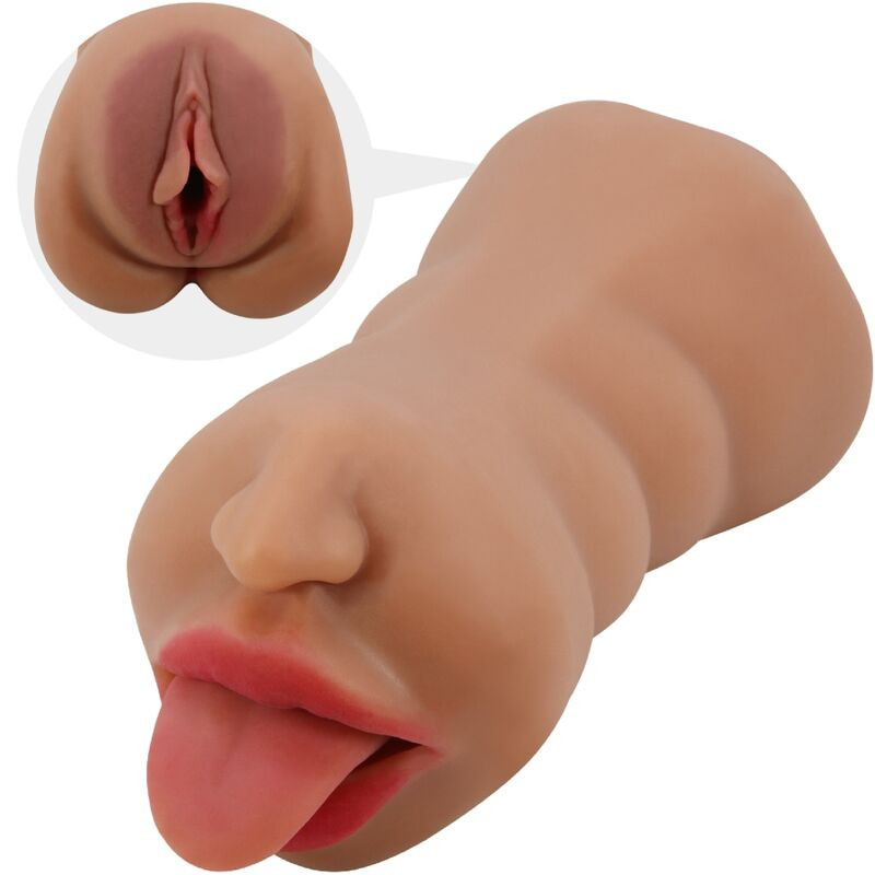 CRAZY BULL - SARAH MASTURBADOR DOBLE BOCA & VAGINA NATURAL CRAZY BULL - SARAH MASTURBADOR DOBLE BOCA & VAGINA NATURAL