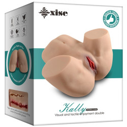 XISE - KALLY REALISTIC MULTIPOSITION VAGINA AND ANUS MASTURBATOR