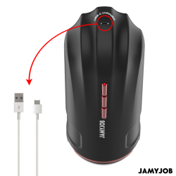 JAMYJOB - MEGABITE AUTOMATYCZNY MASTURBATOR DO UST 5 TRYBÓW STYMULUJĄCYCH FALE I WIBRACJE