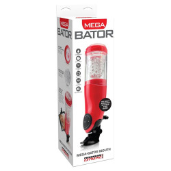 EXTREME TOYZ - PDX MEGA BATOR USB MESKI MESKI MASTURBATOR USTA CZERWONY