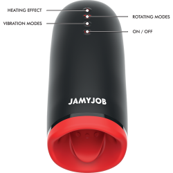 JAMYJOB - MASTURBATOR OGRZEWALNO-ROTACYJNY SPIN-X