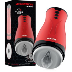 JAMYJOB - DAMERON SSĄCY I WIBRACYJNY MASTURBATOR