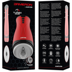 JAMYJOB - DAMERON SSĄCY I WIBRACYJNY MASTURBATOR