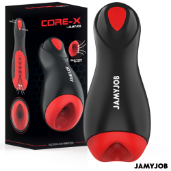 JAMYJOB - CORE-X AUTOMATYCZNY MASTURBATOR 5 TRYBÓW STYMULUJĄCYCH FALE I WIBRACJE