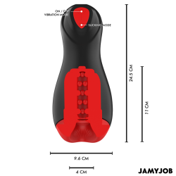 JAMYJOB - CORE-X AUTOMATYCZNY MASTURBATOR 5 TRYBÓW STYMULUJĄCYCH FALE I WIBRACJE