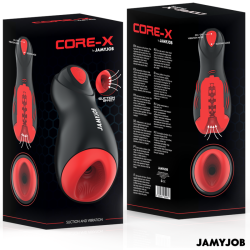 JAMYJOB - MASTURBADOR AUTOMÁTICO CORE-X 5 MODOS ESTIMULANDO ONDAS E VIBRAÇÃO