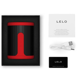 LELO - F2S™ TEAL MĘSKI MASTURBATOR CZERWONY