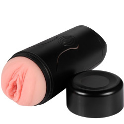 SHEQU - FANNY VAGINA MASTURBATOR Z WIBRACJĄ