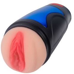 SHEQU - RENEE ŚCISKANY MASTURBATOR POCHWOWY Z WIBRACJĄ W ETUI