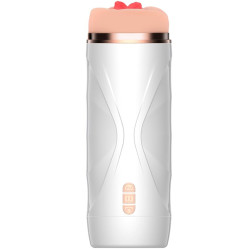 SHEQU - RILEY VAGINA MASTURBATORE CON VIBRAZIONE E ONDE STIMOLANTI