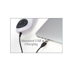 EXTREME TOYZ - PDX MEGA BATOR USB MESKI MESKI MASTURBATOR POCHWA BIALY