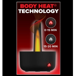 PDX ELITE - AUTOMATYCZNY MASTURBATOR MILK ME HOTTER Z WIBRACJĄ I EFEKTAMI CIEPŁA