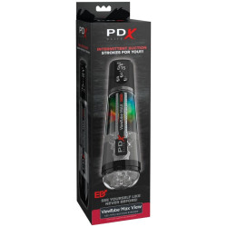 PDX ELITE - VIEWTUBE MAX VIEW MASTURBATORE AUTOMATICO CON ASPIRAZIONE TRASPARENTE