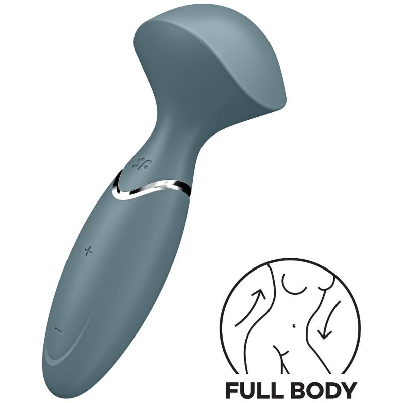 SATISFYER - MINI WOND-ER SZARY