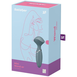 SATISFYER - MINI WOND-ER SZARY