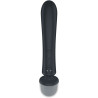 SATISFYER - TRIPLE LOVER RABBIT VIBRATOR MASSAGER GREY