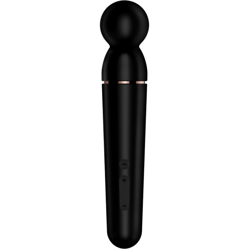 SATISFYER - MASAZ WIBRATOROWY PLANET WAND-ER CZARNY