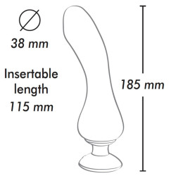 SHUNGA - SANYA MASAZER INTYMNY CZARNY