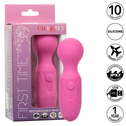 CALEXOTICS - FIRST TIME MASAZER AKUMULATOROWY 10 WIBRACJI RÓZOWY