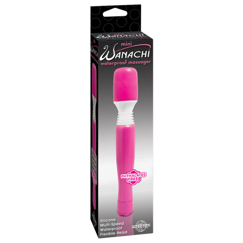 WANACHI - MINI MASSAGEADOR PRETO WANACHI - MINI MASSAGEADOR PRETO