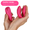 WE-VIBE - WIBRATOR CHORUS DLA PAR Z SQUEEZE CONTROL ROZOWY