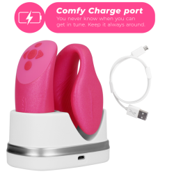 WE-VIBE - WIBRATOR CHORUS DLA PAR Z SQUEEZE CONTROL ROZOWY