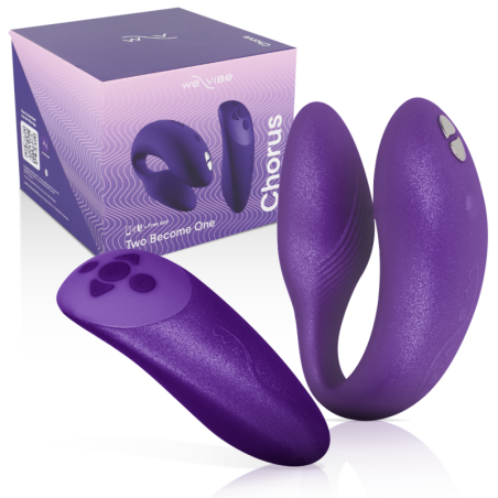 WE-VIBE - WIBRATOR CHORUS DLA PAR Z KONTROLA LILIOWEGO WYCISKU
