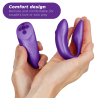 WE-VIBE - WIBRATOR CHORUS DLA PAR Z KONTROLA LILIOWEGO WYCISKU