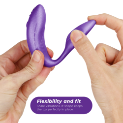 WE-VIBE - WIBRATOR CHORUS DLA PAR Z KONTROLA LILIOWEGO WYCISKU