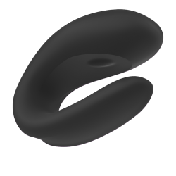 SATISFYER - APLIKACJA DOUBLE JOY CON CZARNA