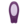 SATISFYER - DOUBLE JOY CON APP MORADO