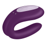SATISFYER - APLIKACJA DOUBLE JOY CON FIOLETOWA