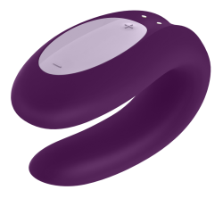 SATISFYER - APLIKACJA DOUBLE JOY CON FIOLETOWA
