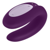 SATISFYER - APLIKACJA DOUBLE JOY CON FIOLETOWA