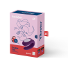 SATISFYER - APLIKACJA DOUBLE JOY CON FIOLETOWA