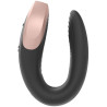 SATISFYER - WIBRATOR DOUBLE LOVE LUKSUSOWY PARTNER CZARNY